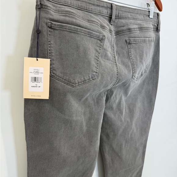 NYDJ Stella Ankle Tapered Lift Tuck Jeans Size 12 - Picture 13 of 16